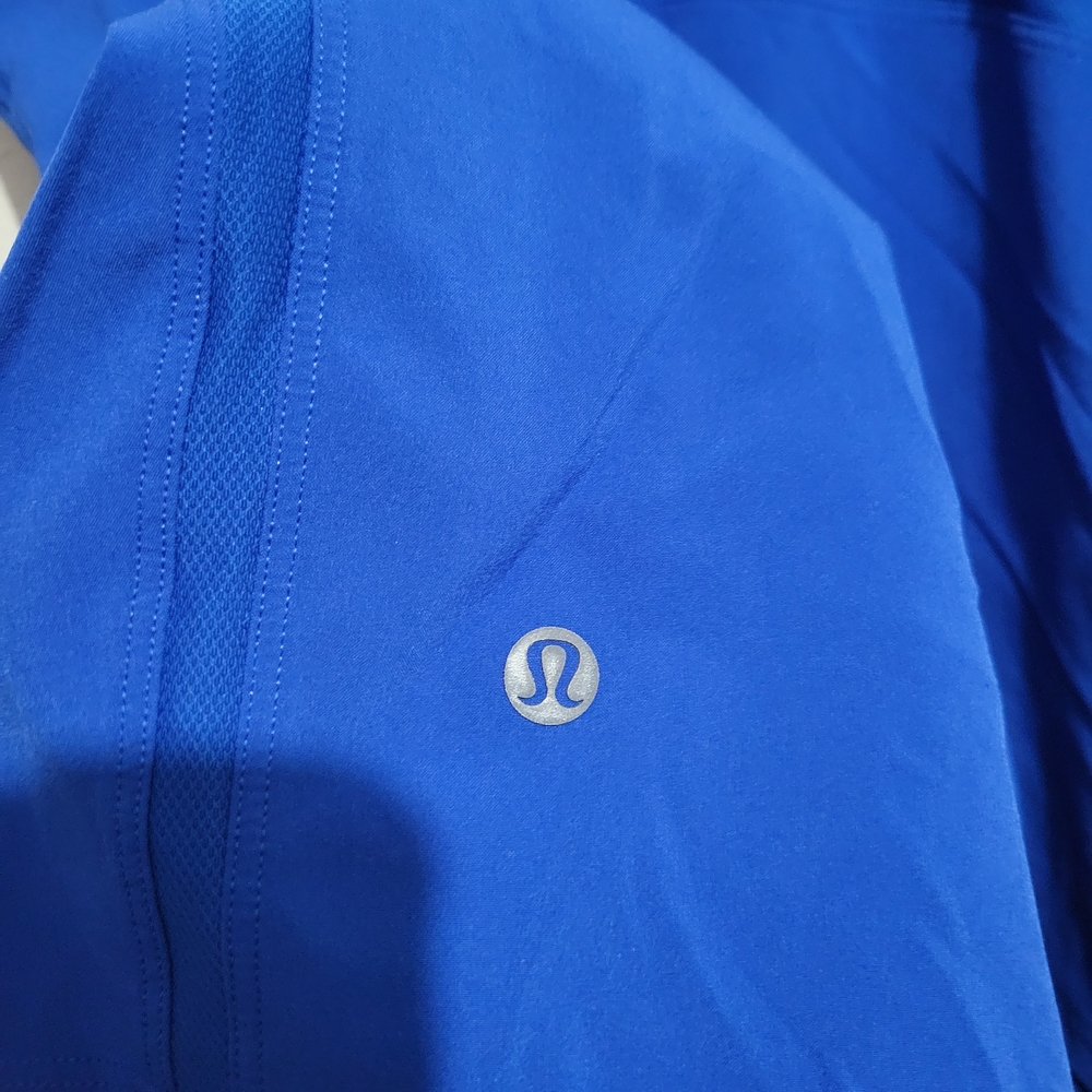 Lululemon Athletica Vibrant Blue Men's Athletic Shorts - Picture 2 of 4